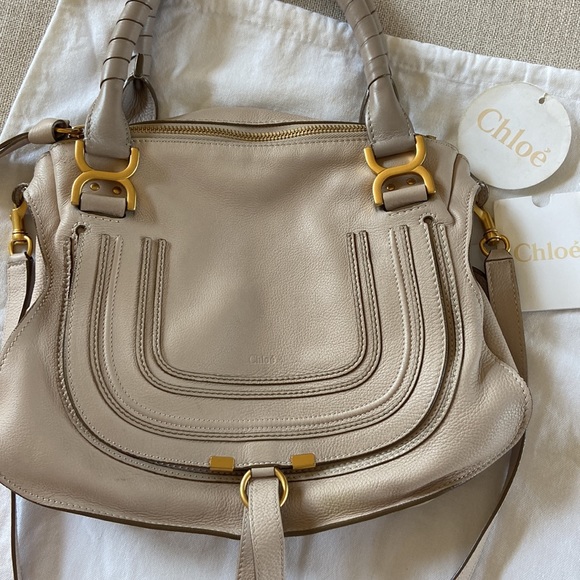 Chloe Medium Marcie bag ‘Abstract White’ hard to find color - Picture 16 of 16